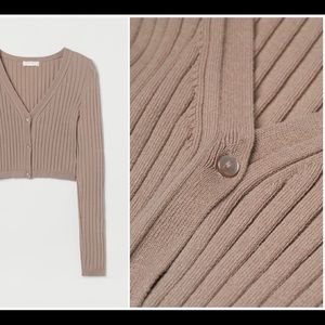 H&M Ribbed Cardigan New with Tags! Never Worn!!